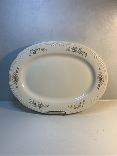 Pfalzgraff Meadow Lane Große 14,5" Ovale Servierplatte USA
