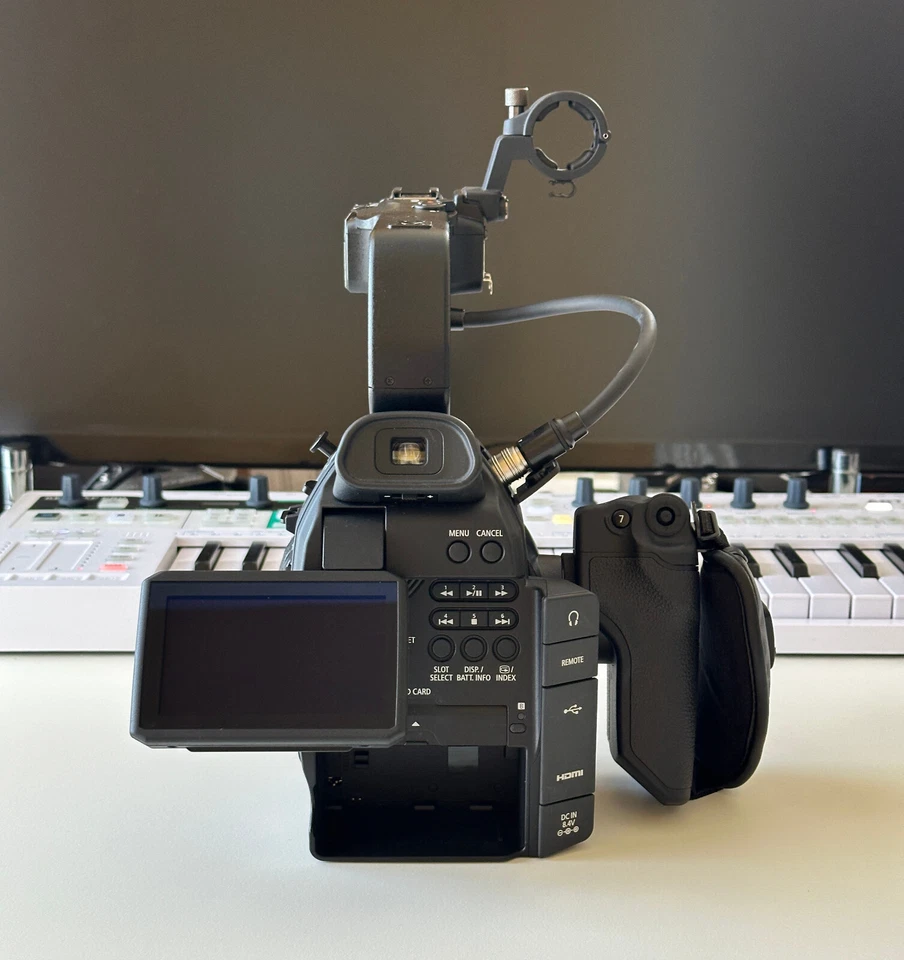 Canon EOS C100 Mark I with Lenses and Pelican Case with Laser Cut Foam - Image 4 of 4