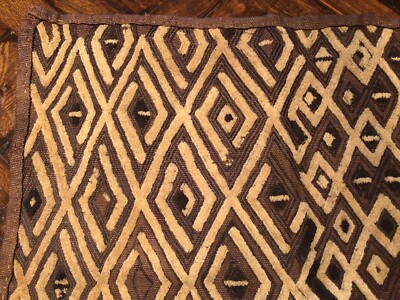 kuba cloth  African folk art クバ布　kzm kuba cloth African folk art クバクロス クバ布 k6p | mro