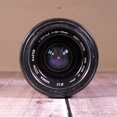 Sigma Zoom Master 35-70mm Objektiv F3.5-4.5 Autofokus für Pentax AF - PILZ