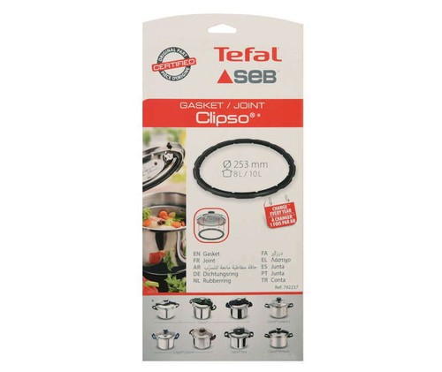 Junta SEB 253 mm 282 mm olla de presión 8L 10L clip 2 4 fácil control - Imagen 2 de 2
