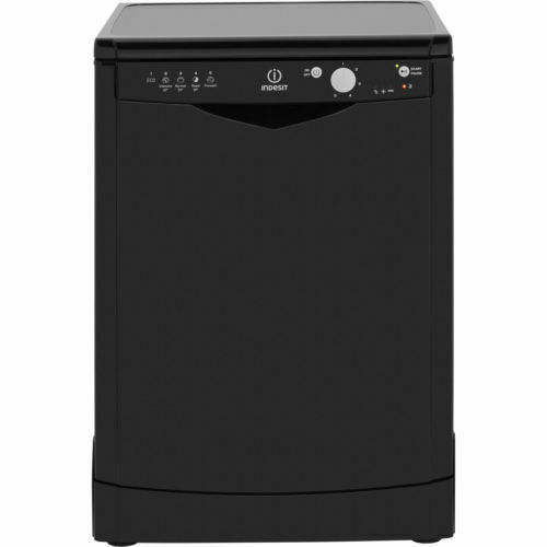 Indesit DFG15B1K 60cm Full Dishwasher Black for sale online