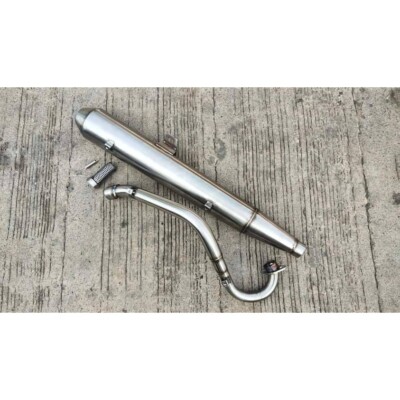 SET EXHAUST FULL SYSTEM STAINLESS SOFT SOUND FIT HONDA TRAIL CT