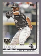 2019 Topps Series 1 #111 REYNALDO LOPEZ Chicago White Sox 150th ANNIVERSARY