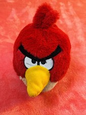 Angry Birds RED Bird Plush Toy 4 Inch No Sound 2010 Commonwealth