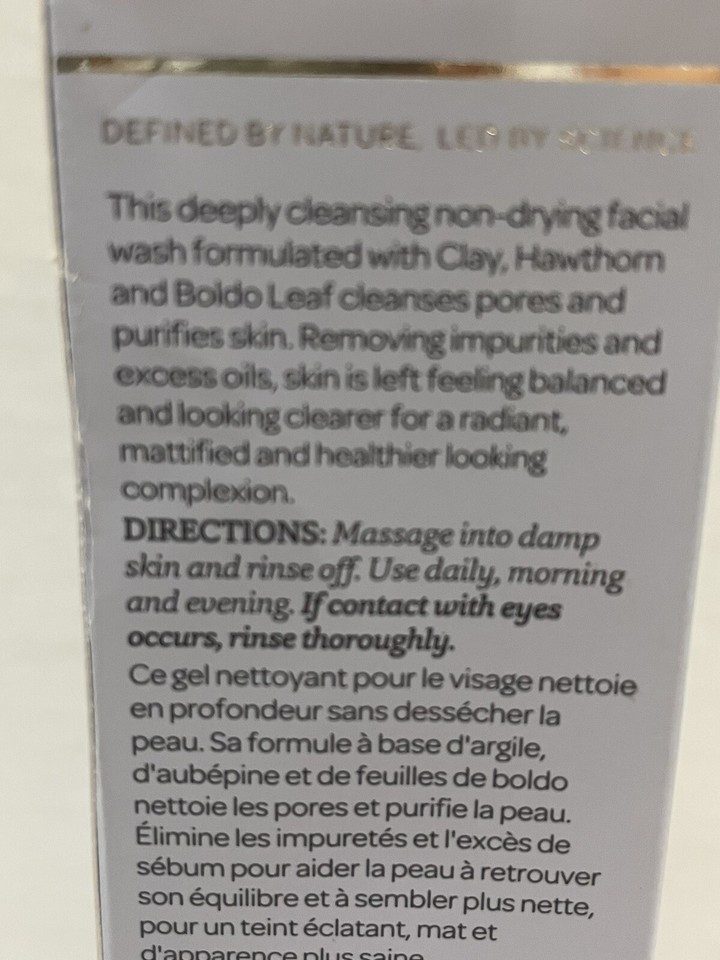 ELEMIS Clarifying Clay Wash Skin Clearing Facial Wash 5oz/150mL