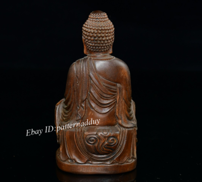 置物 tonata 托塔如来” Antique Woodcarving Decoration Collection Tota Tathagata