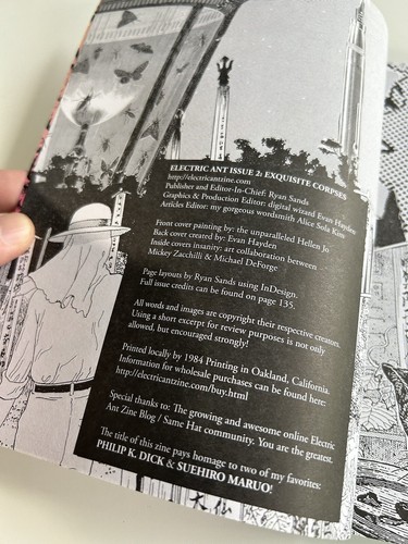 Electric Ant Issue 2 Exquisite Corpses Graphic Novel Book RARE Comic Art - Picture 9 of 9