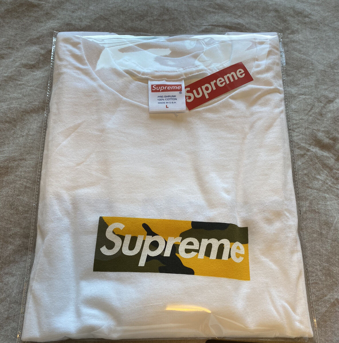 NWT** FW17 Supreme Brooklyn Box Logo Tee Shirt - Size Large Limited Release