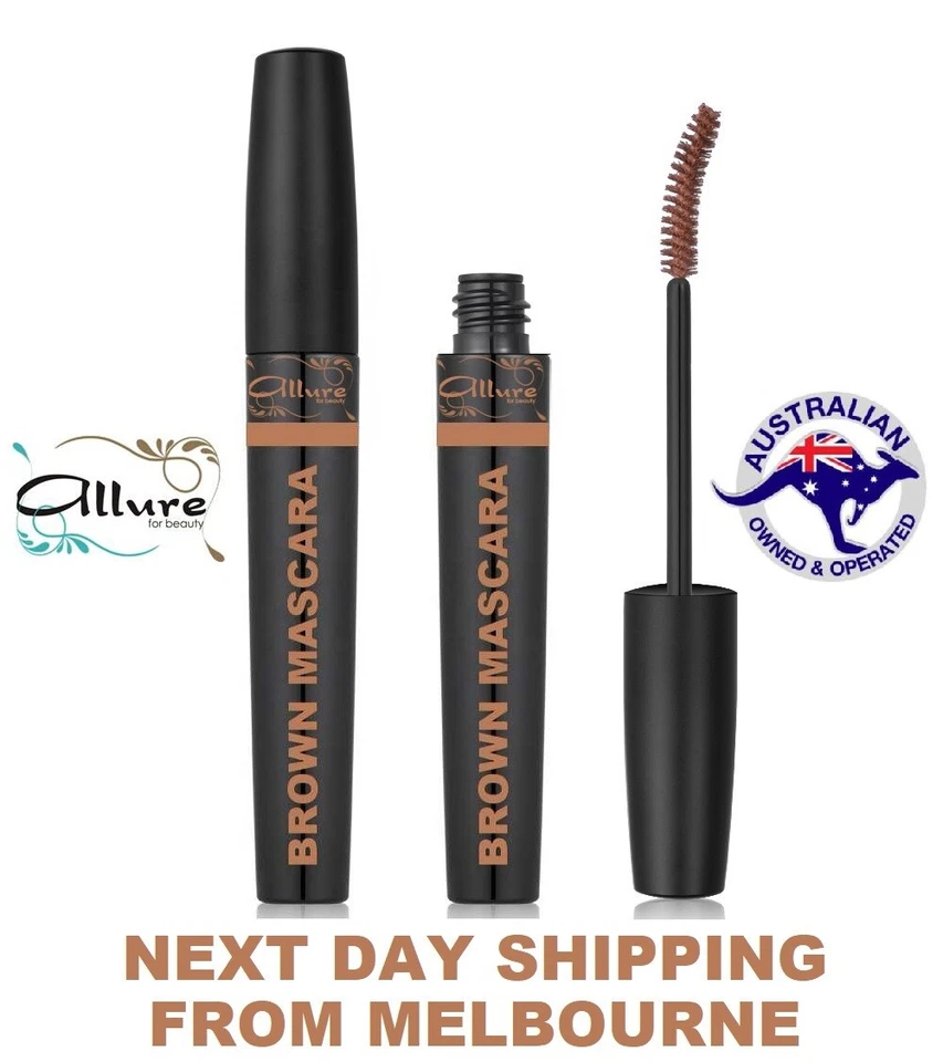 Black Blue Brown Purple Colour Makeup Eyelash Mascara Curling Waterproof Fibre - image 4 of 4