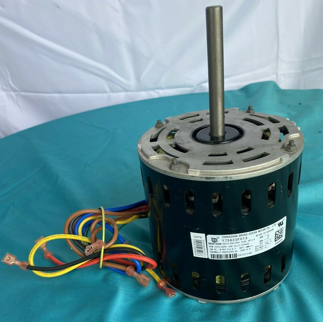 Zhongshan BroadOcean Blower Motor Y7S623F13 (5) eBay