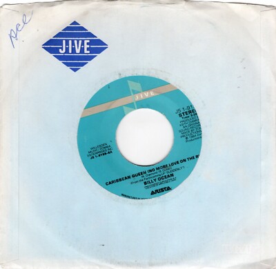 Billy Ocean   Caribbean Queen (No More Love On The Run) 1984 Jive Soul EX