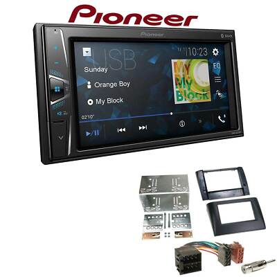 Pioneer Autoradio Bluetooth Touchscreen USB für Fiat Stilo 2001-2008 schwarz