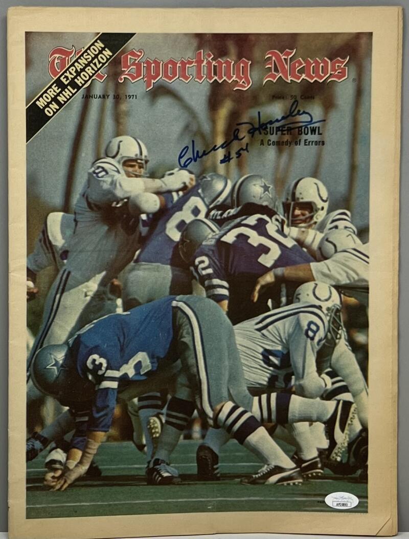 Dallas Cowboys: Offseason Shakeup &Amp; 2025 Outlook 11 Chuck Howley Cowboys Signed Autographed Sporting News Newspaper Jsa Authentic