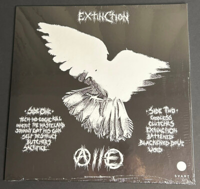 Nausea Extinction LP NEW sealed anarcho crust punk Discharge Crass