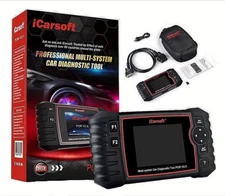 PORSCHE Diagnostic Scanner Tool SRS ABS ENGINE BRAKE RESET iCarsoft POR V2.0