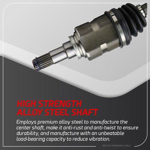 1.8L Front Right CV Axle Half Shaft for 2009-2018 Toyota Corolla Matrix 1.8L L4 - Bild 4 von 6
