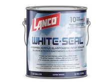 Lanco White-Seal 1 Gal Acrylic Elastomeric Roof Sealer Waterproof Reflective
