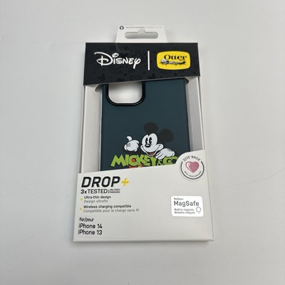 Disney OtterBox Symmetry iPhone 13/14 Case   Mickey Mouse Design, Grip Texture
