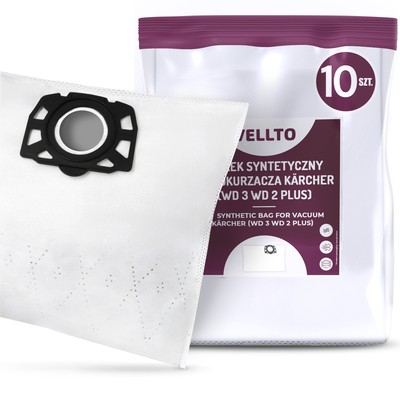 10x Staubsaugerbeutel für Kärcher WD3 SE 3001 4001 WD2 PLUS V15 2.863-314 V15