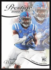 Jonathan Mingo 2023 Panini Prestige: #351 Carolina Panthers