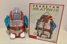 TOMY-YONEZAWA 1962 Osaka Tin Cragstan Tin Toy Mr.Atomic Robot Tested Near Mint