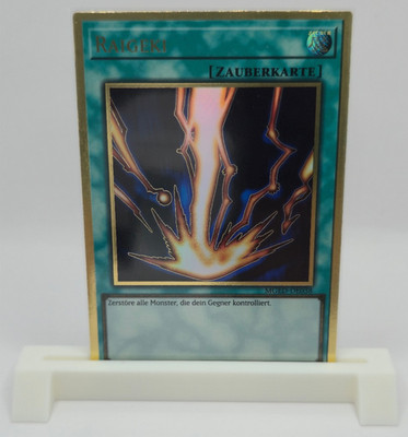 Yu-Gi-Oh! MGED-DE038 Raigeki Premium Gold Rare NM