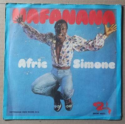 Vinyl 45 Runden AFRIC SIMONE - Hafanana / Sahara 1975