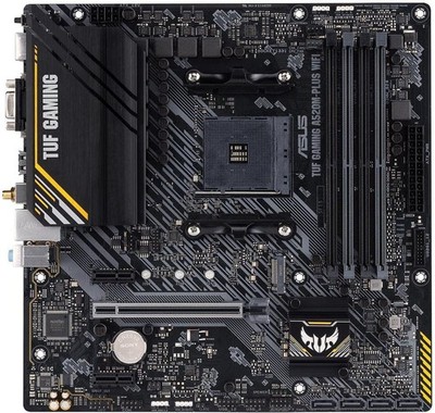 ASUS TUF Gaming A520M-PLUS WiFi AMD AM4 MicroATX Motherboard M.2 Support