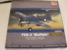 Hobby Master F2A-3 "Buffalo" VMF-221 Midway  William C Humberd HA7007 1:48 MIB