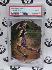 1999-00 Fleer Force Operation Invasion Kobe Bryant #3OI PSA 8 Lakers 