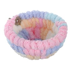 Hanging Bird Nest for Cage: Parrot Bed Coral Fleece - Warm House Hideout - Cozy