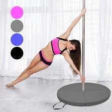 Tanzstangenmatte Poledancematte Tanzstange Polematte 120cm 10cm dick grau