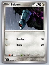 Beldum 059/086 Common Chaos Rising Pokemon Near Mint