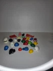 28 Pc Vintage Playmobil Hat, Helmet, & Cape Lot - All Pieces Shown