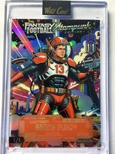 💥2026 Wild Card Fantasy 🏈 Atom Punk BROCK PURDY Case Hit True 1/1 Encased 1/1