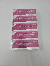Wilson Tour Velocity Tour Distance Two-Piece 15 White Golf Balls. New/Sealed.