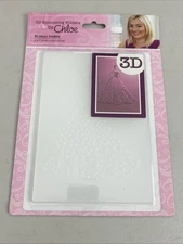 3D Embossing Folder by Chloe FLORAL DRESS  5”x7”