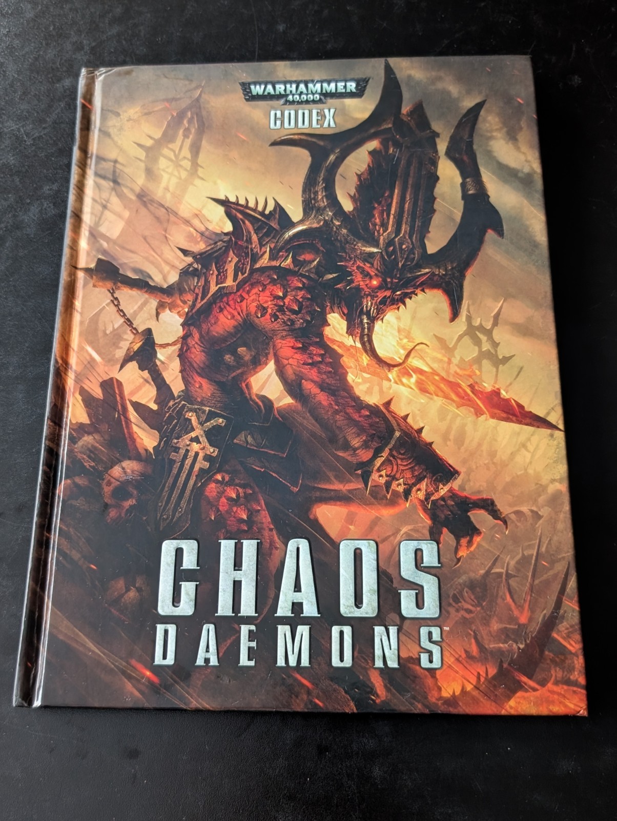 Warhammer 40k Codex Chaos Daemons Hardback Book 6th Edition Games Workshop