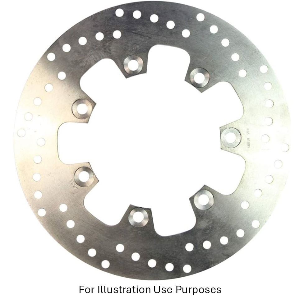 EBC HPSR Solid Front Right Brake Disc (6) - MD4006RS