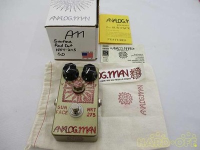 Analog.Man Sunface Red Dot NKT-275 SD Fuzz Guitar Effects Pedal