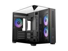 Gamdias ATLAS M3M 3-side glass pc case micro-ATX mATX min-ATX iTX, 3x120mm ARGB