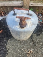 Vintage Metal 5 Gallon Gas Can
