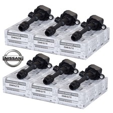 6pcs Genuine Uf349 Ignition Coil For Nissan Pathfinder Maxima Xterra 22448-8j115