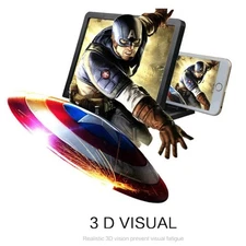 3D Enlarged Screen Mobile Phone Amplifier Magnifier Bracket Cellphone Holde