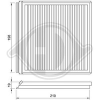 1X Filter Innenraumluft Diederichs DCI0018 Diederichs Climate FüR CitroëN Peugeo