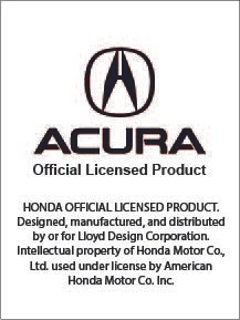 Комплект из 2 ковриков Lloyd для Acura TL FWD 2012-2014 годов выпуска, угольно-черный - Изображение 4 из 4