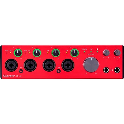 Focusrite Clarett+ 4Pre USB Audio Interface LN