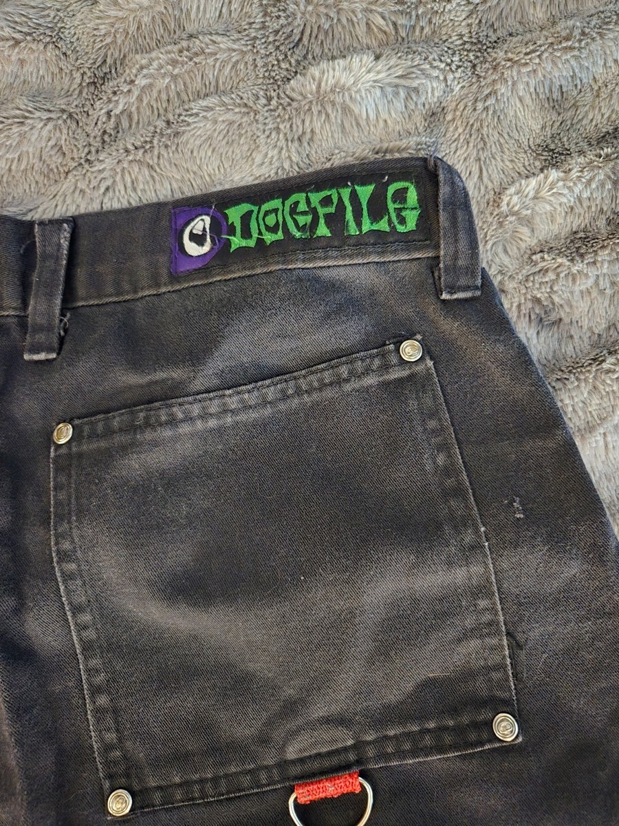 Dogpile rare vintage custom punk rock pants Duane Peters Dog Pile