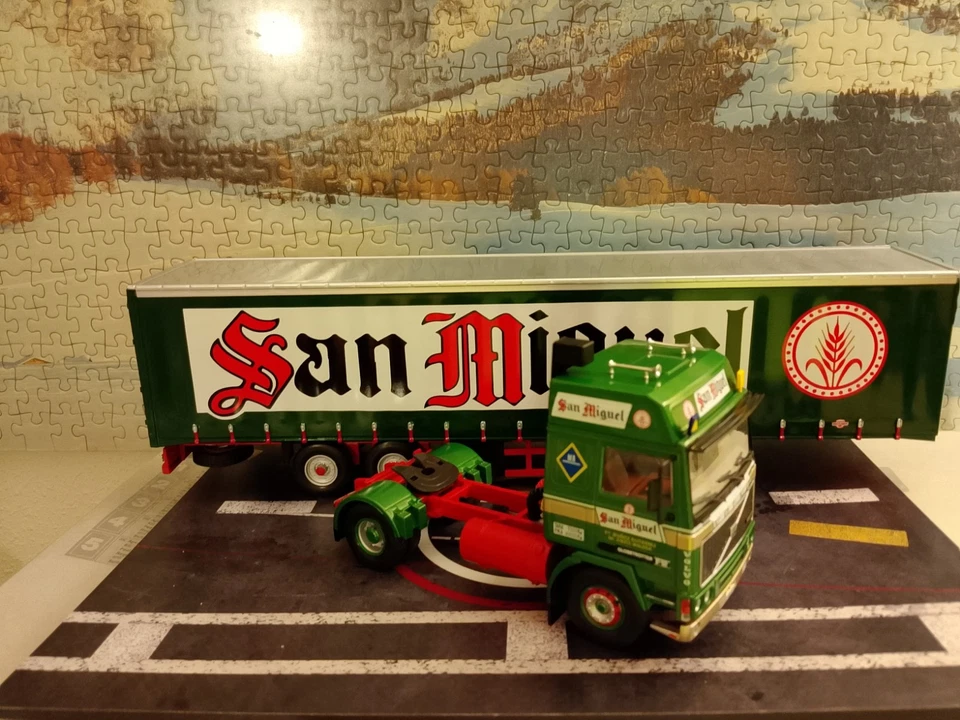 1/43 Volvo F12 1988 Camiones Y AUTOBUS Españoles SAN MIGUEL Truck Salvat Altaya  - Imagen 2 de 4